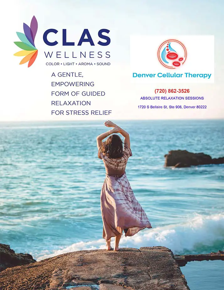 Cellular Therapy Denver CO CLAS Therapy Flyer